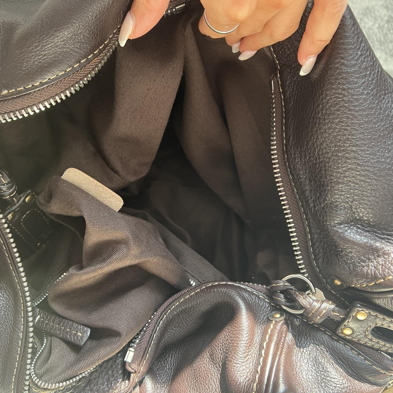 【VIP価格】CHLOE Sepia Calfskin Shoulder Bag Chloé // Black Leather Saskia Bag – VSP Consignment