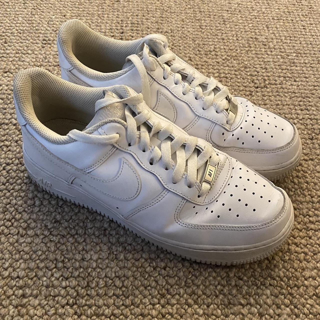 Nike White Airforce Size - 7UK #Nike #Airforce... - Depop