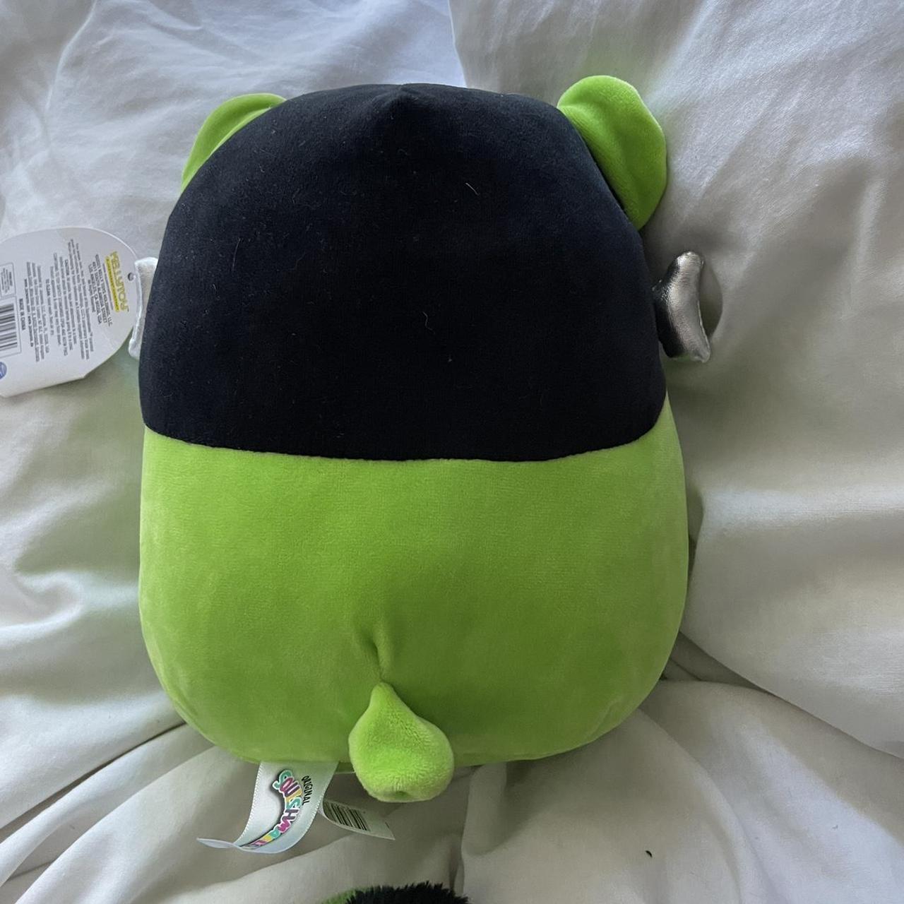 Squishmallows Green and Black Stuffed-animals | Depop