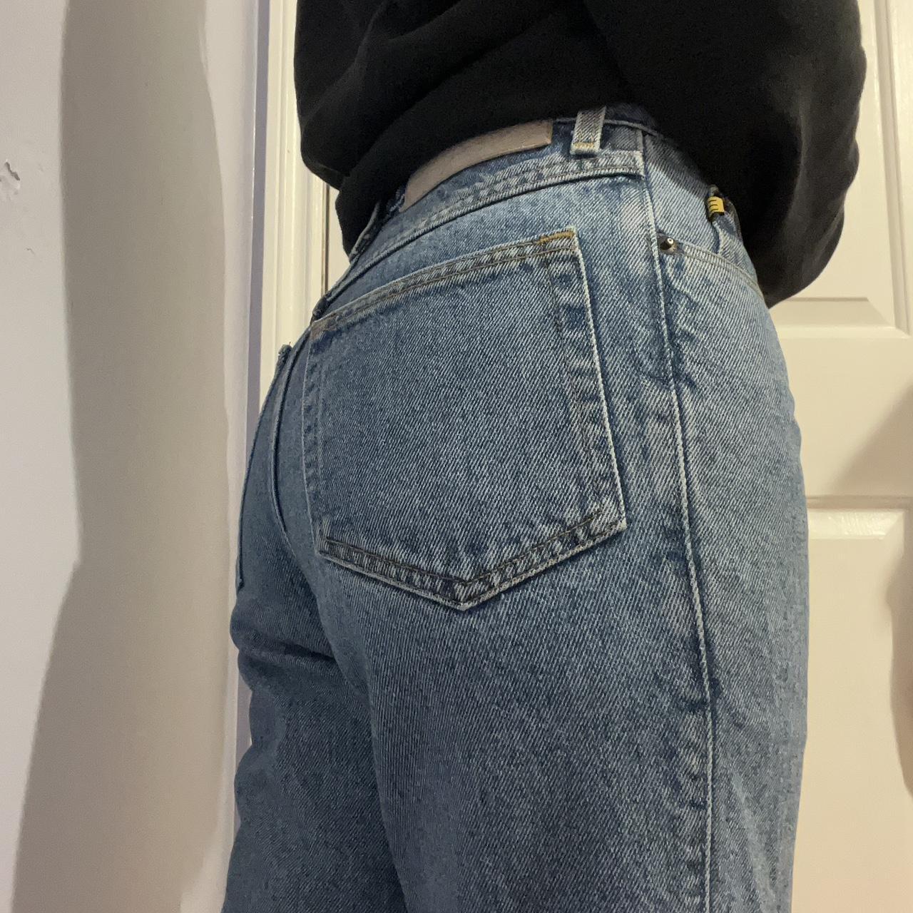 High waisted Thrifted blue jeans Size 25 They’re... - Depop