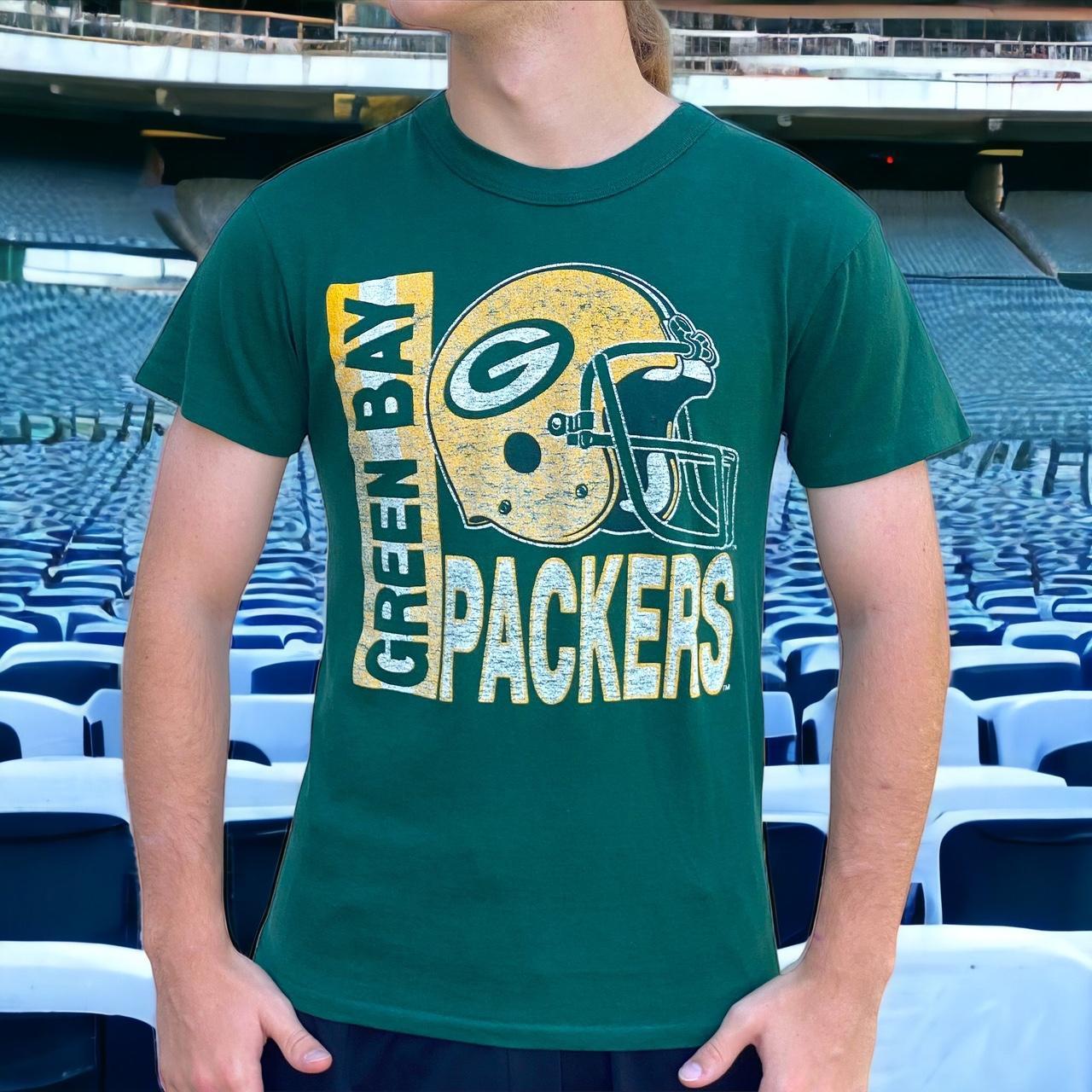 Packers Single Stitch Shirt Size - Depop