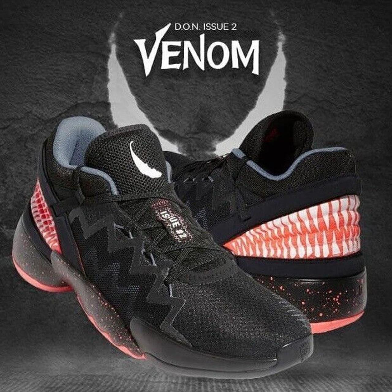 Venim Marvel x adidas Boys Size 5 on sale D.O.N. Issue 2 Spider Man Donovan Shoes