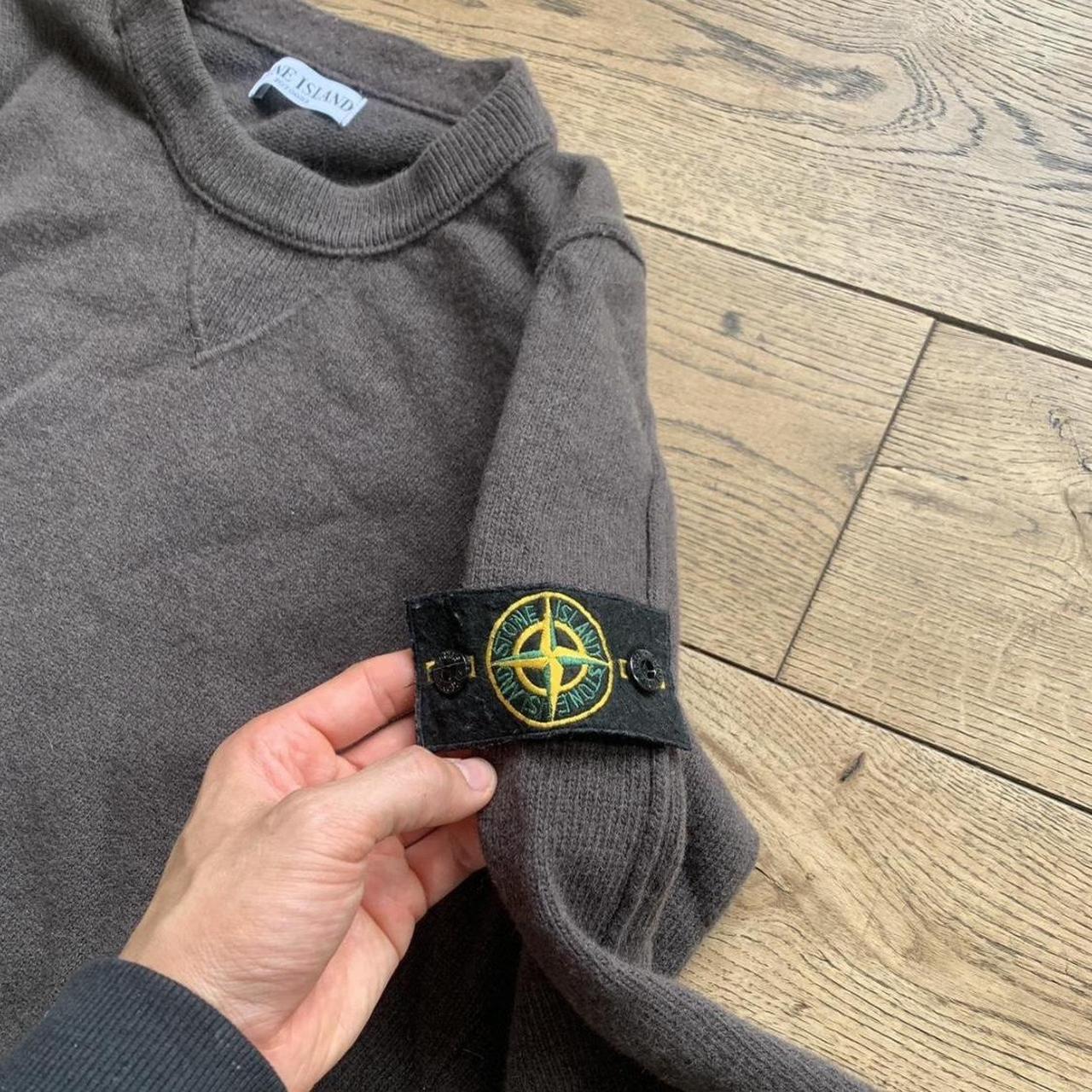 BROWN STONE ISLAND SWEATSHIRT Size medium From... - Depop