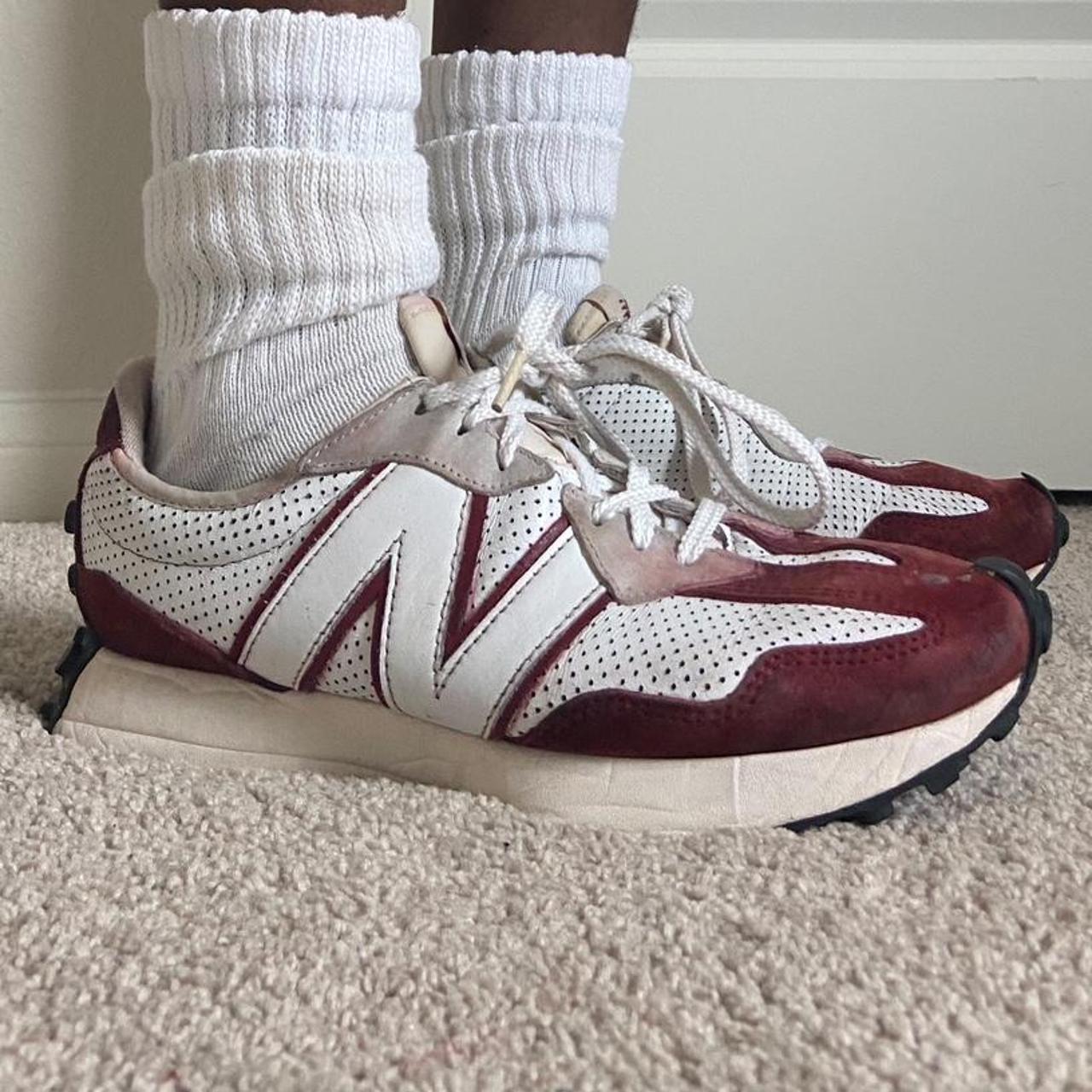 NEW BALANCE 327 PRIMARY PACK RED Modern shoes Depop