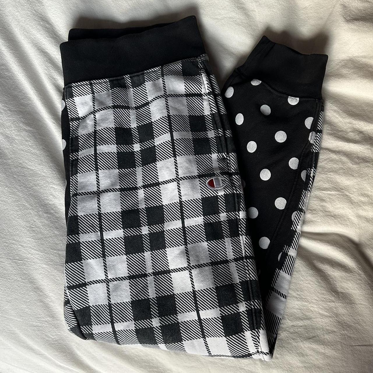 Champion best sale plaid joggers