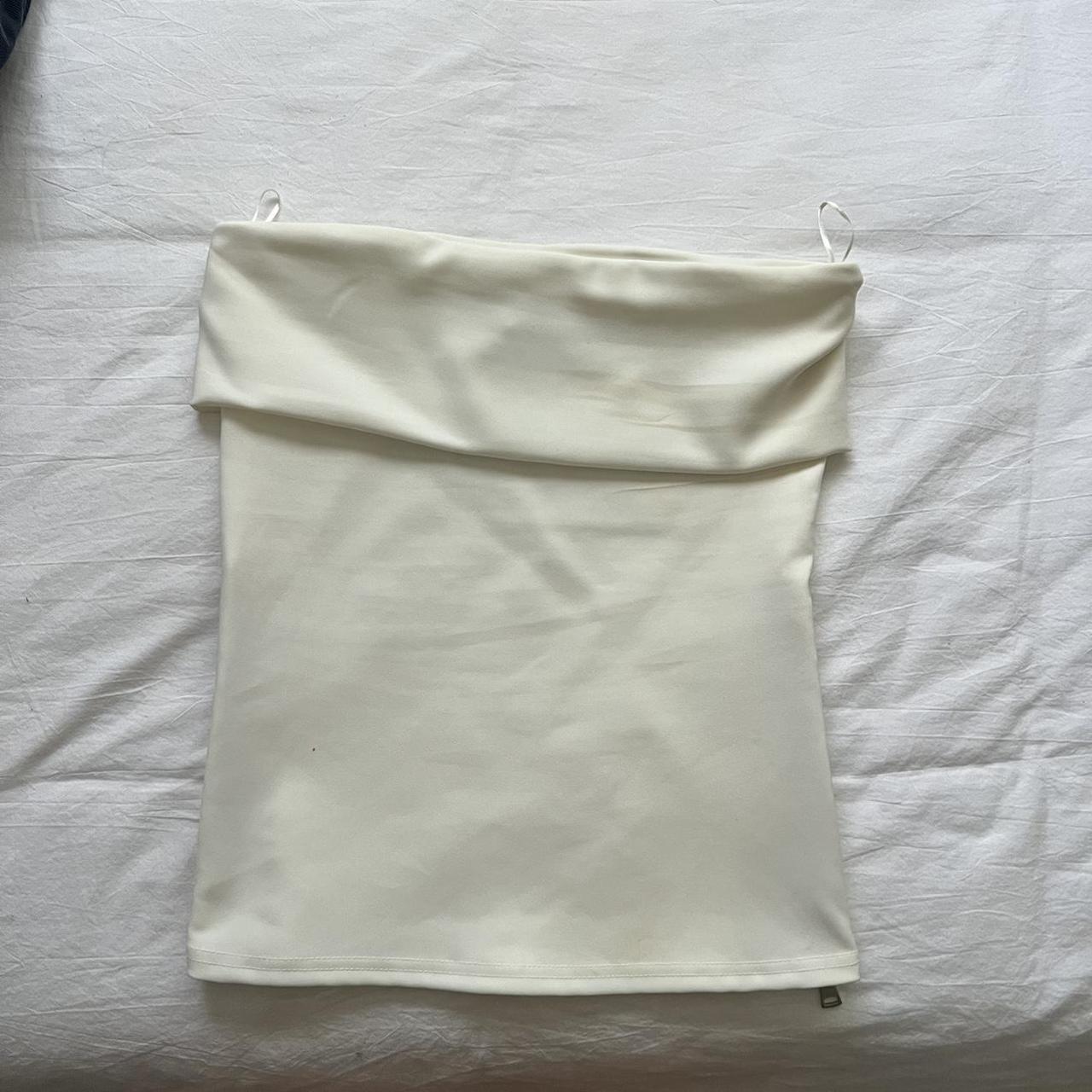 ZARA ZIPPERED TUBE TOP size m but runs small... Depop