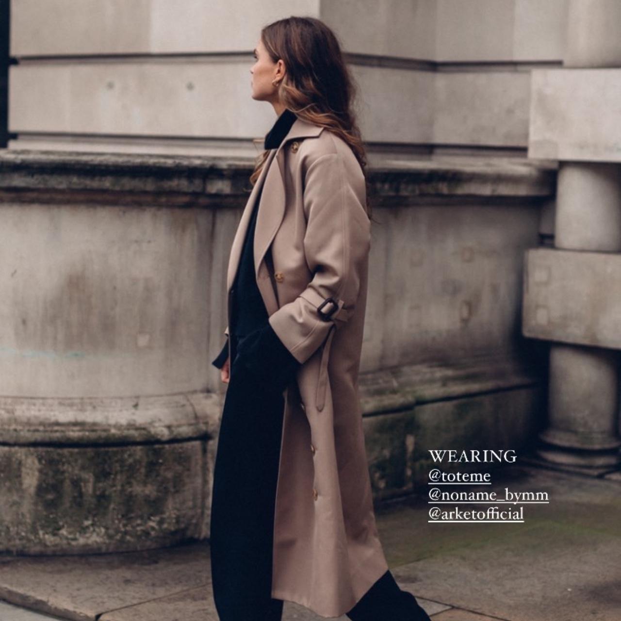 VIP【関税送料無料】希少 Toteme Long trench coat TOTEME Trench coats for Women | Online Sale up to 64% off | Lyst
