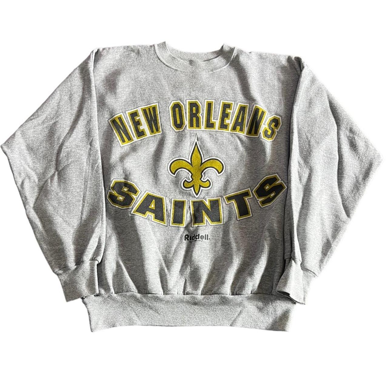 Vintage New Orleans Saints sweatshirt size: - Depop