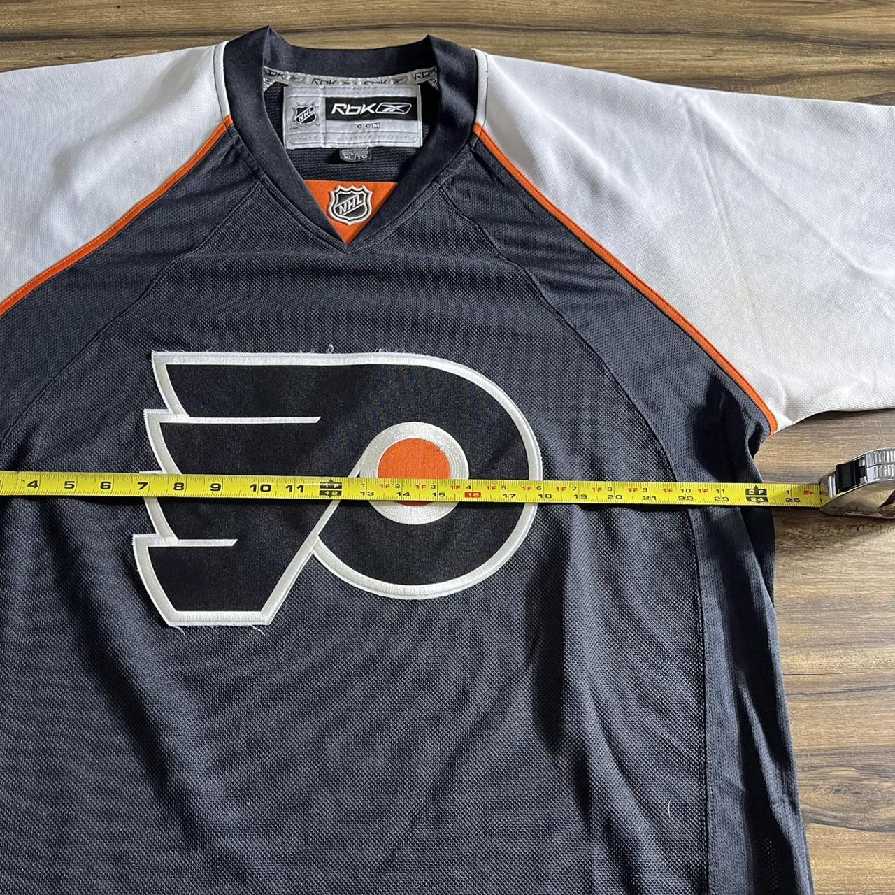 Vintage Philadelphia Flyers NHL Jersey Size Tag - Depop