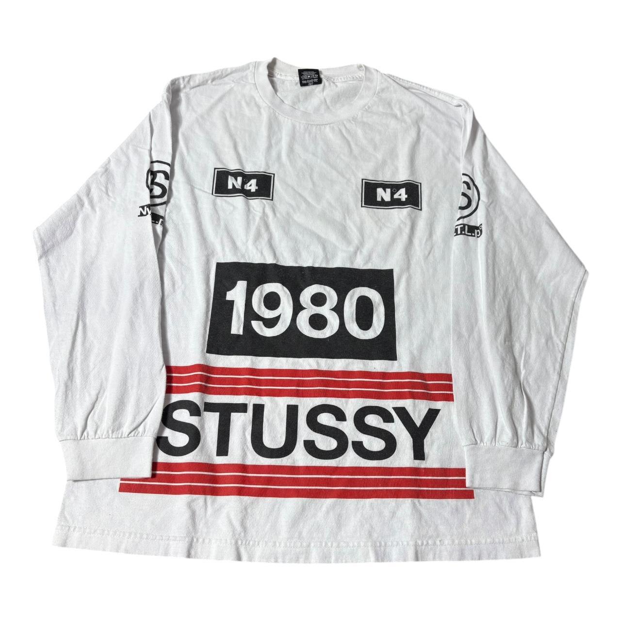 Vintage stussy-t-shirt - Depop