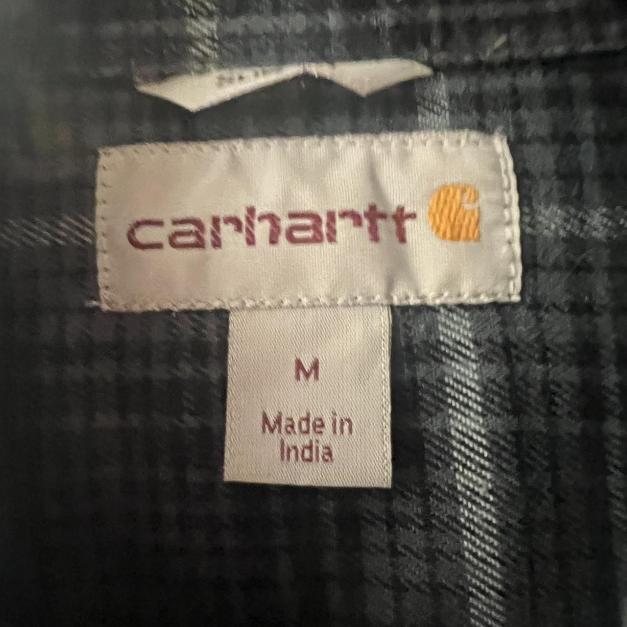 Carhartt Men's Navy Top | Depop