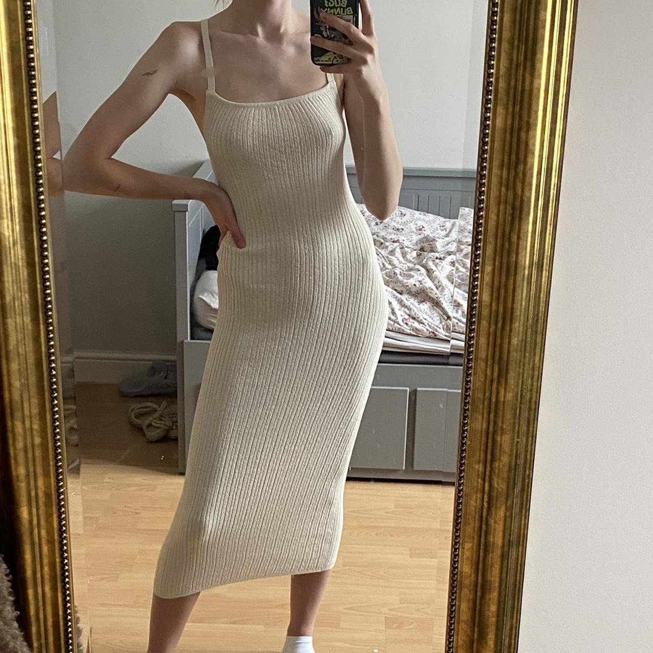 Primark cream maxi dress. Still has tags and never... Depop