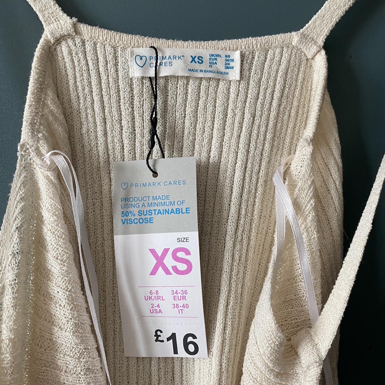 Primark cream maxi dress. Still has tags and never... Depop