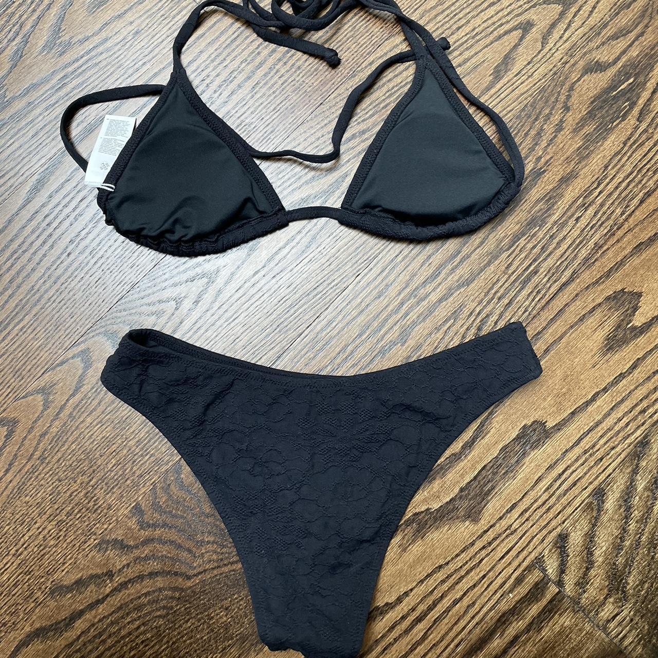 Cupshe Women S Black Bikinis And Tankini Sets Depop