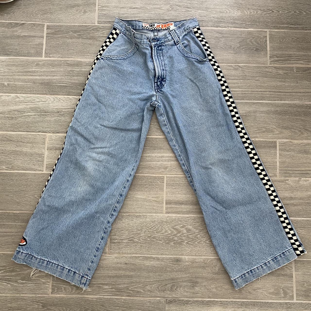 vintage JNCO taxis 30 W 32 L slightly distressed on... - Depop