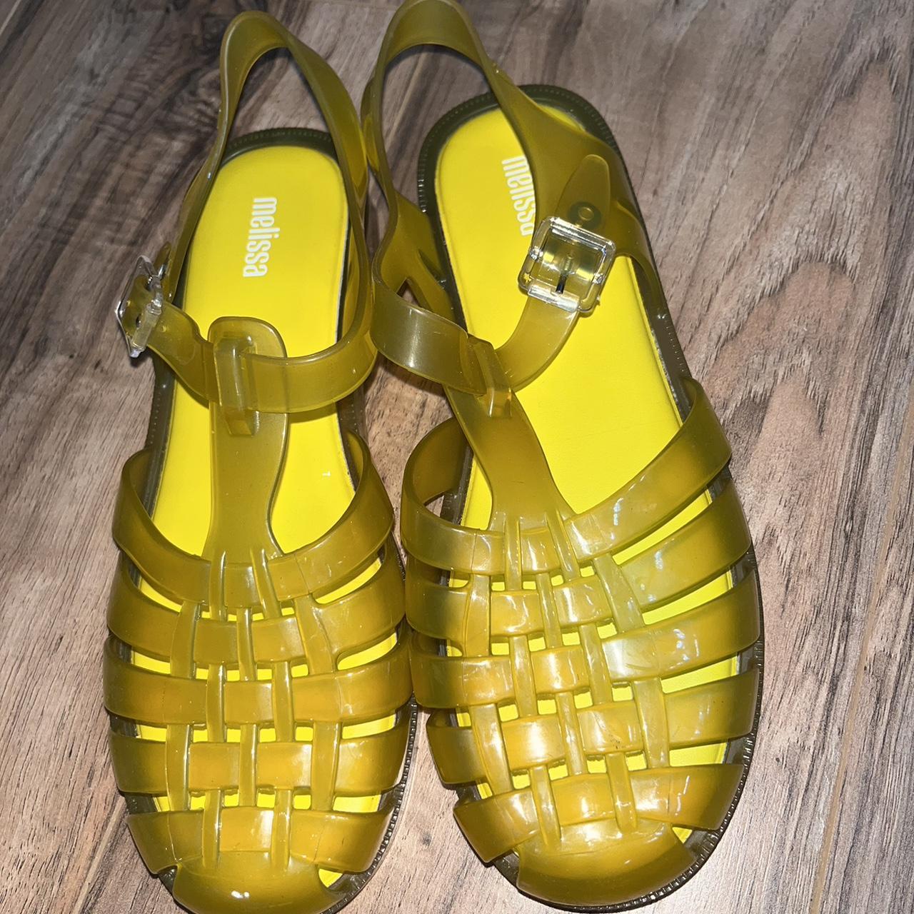 Melissa Women's Yellow Sandals (3)