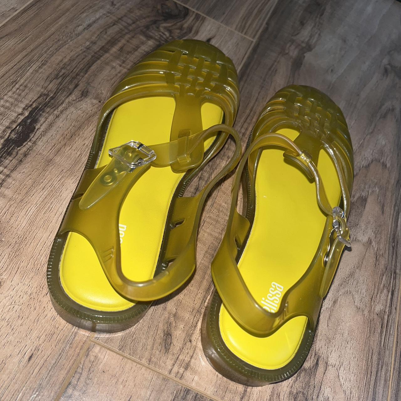 Melissa Women's Yellow Sandals (2)