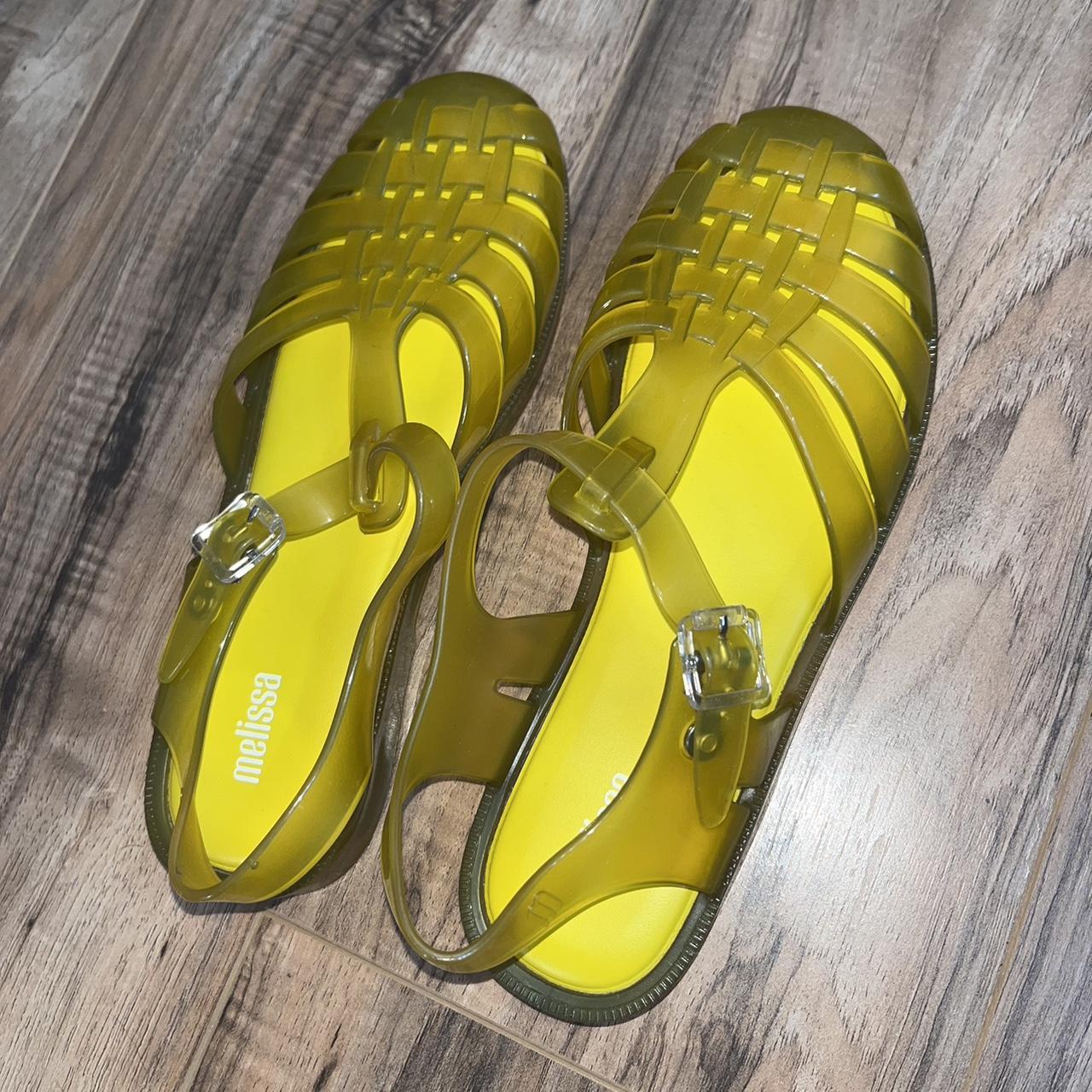 Melissa Women's Yellow Sandals (4)