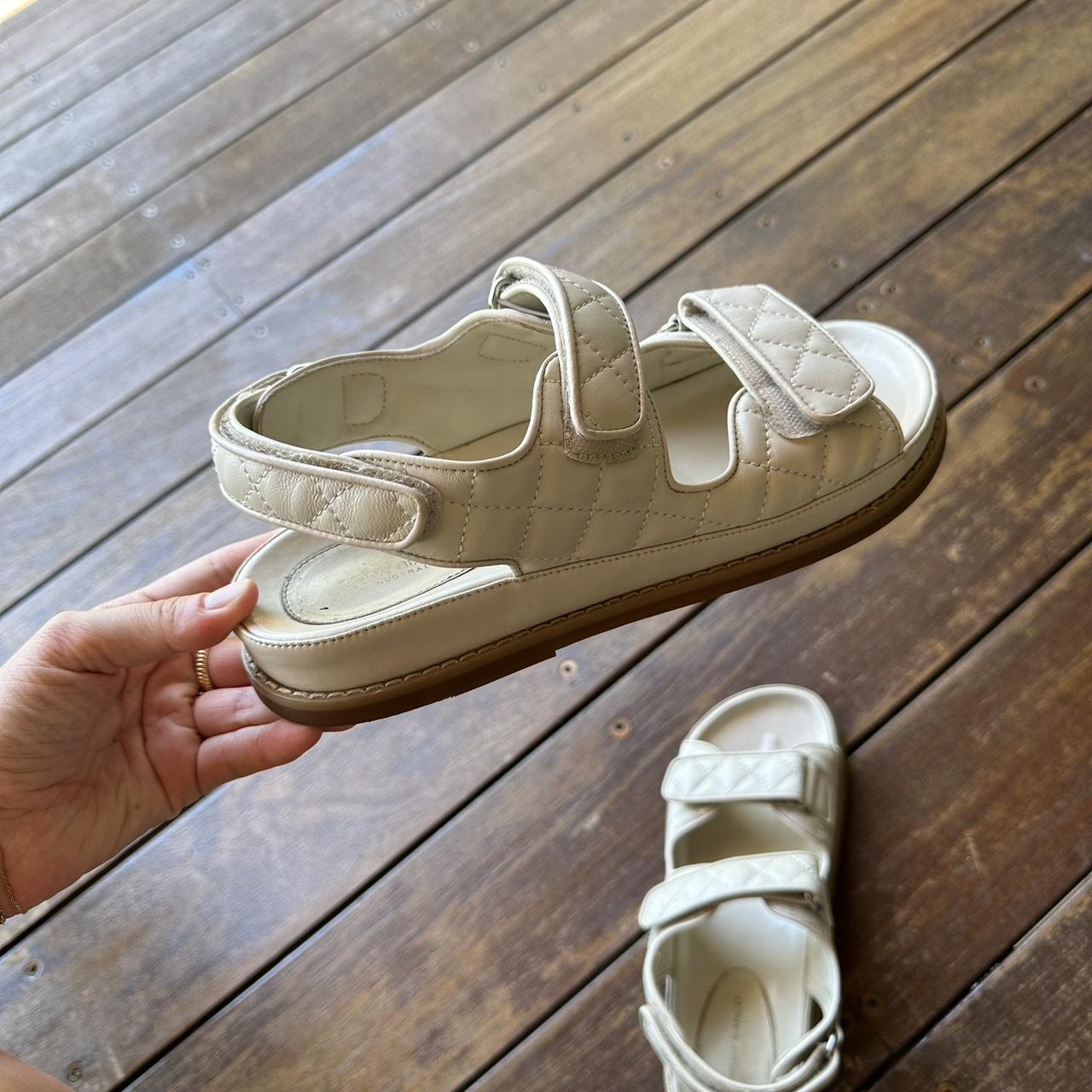 Tony Bianco Hiranni Vanilla Sheep Nappa Sandals Depop