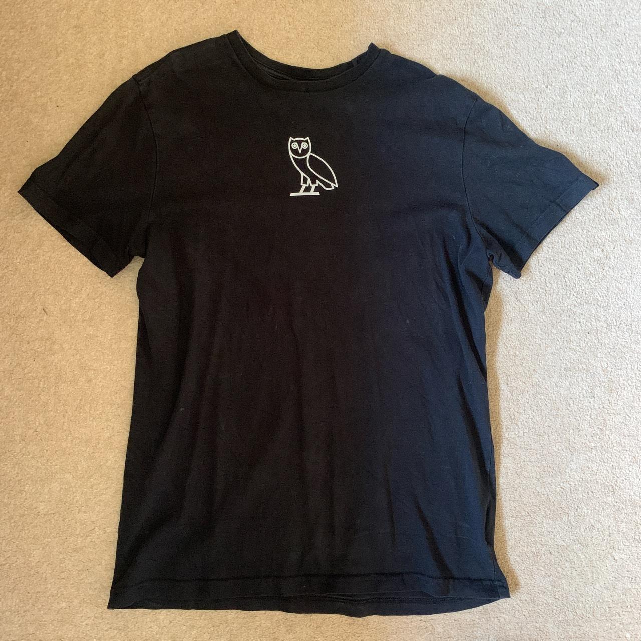 Ovo Octobers Very Own T-shirt In Black And Gold - Depop