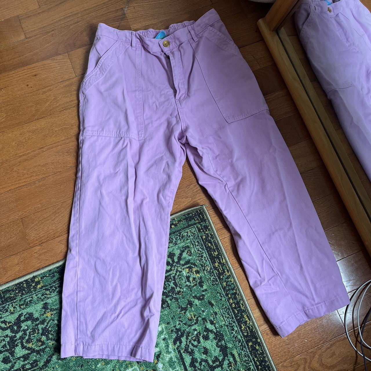 Big Bud Press Lilac work pants in size L Sold new... - Depop