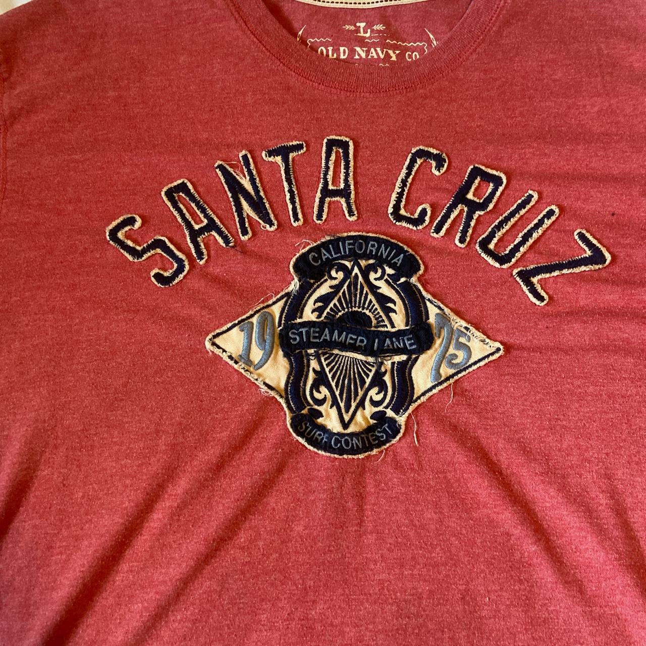 Y2K Old Navy Santa Cruz T shirt Send offers paint Depop