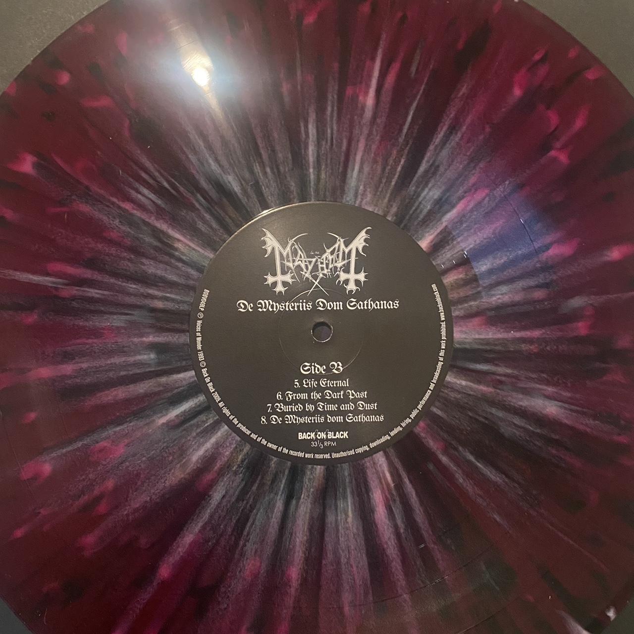 Mayhem De Mysteriis dom sathanas gatefold edition... - Depop