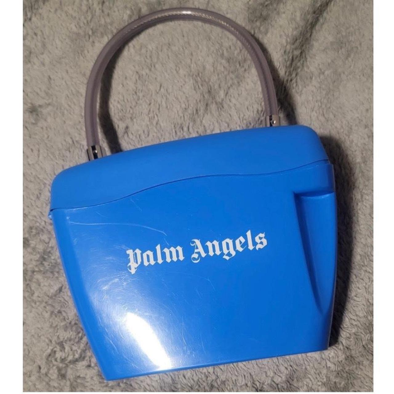 Palm angels padlock bag blue sale