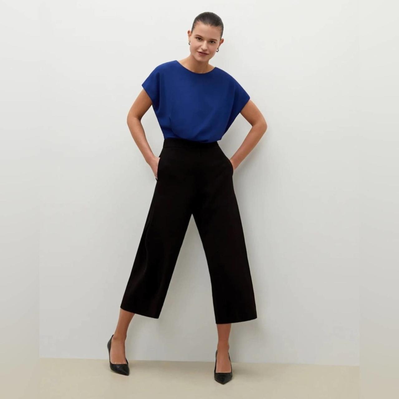 Zhou Culotte - Eco Heavy Soft Wave :: Black – M.M.LaFleur