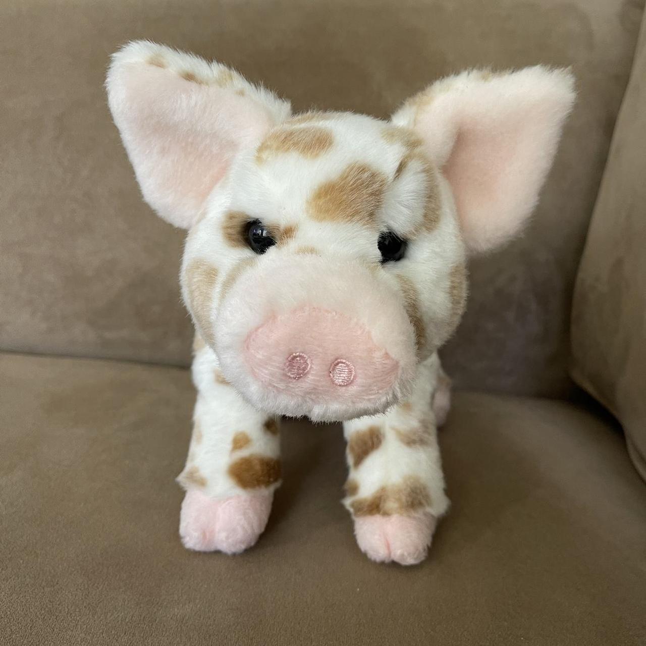 Spotted pig stuffed store animal