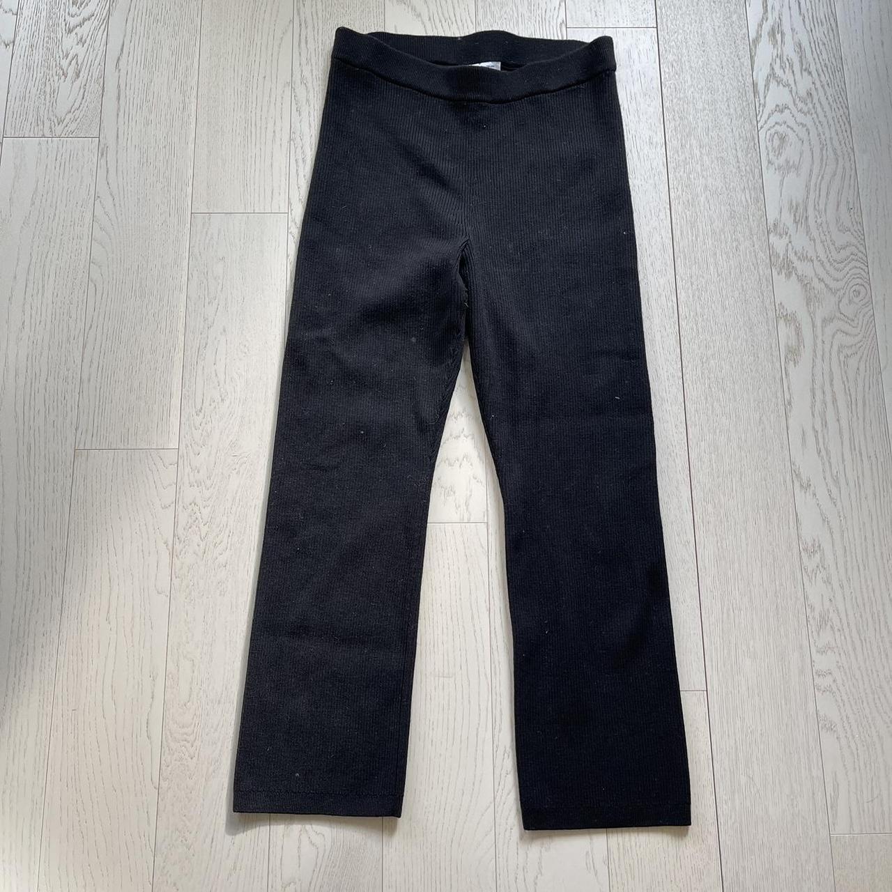 & Other Stories Women's Black Trousers | Depop