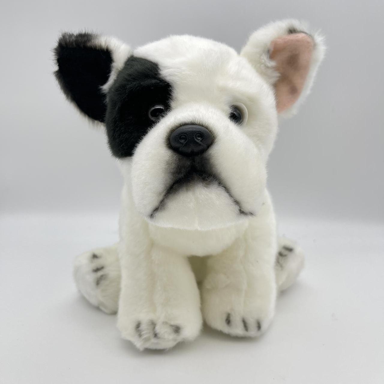 Standing Black French Bulldog Stuffed Animal Plush Toy