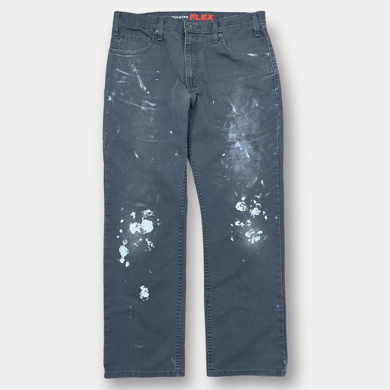 Men's Vintage distressed dickies work trousers W32... Depop