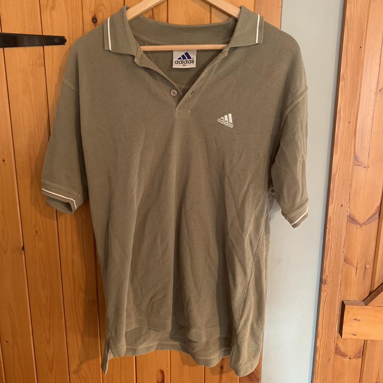 Vintage adidas polo shirt Size: medium Condition:... - Depop