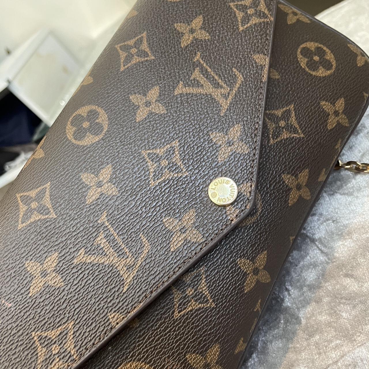 LV Printed bag, used but in perfect condition as... - Depop