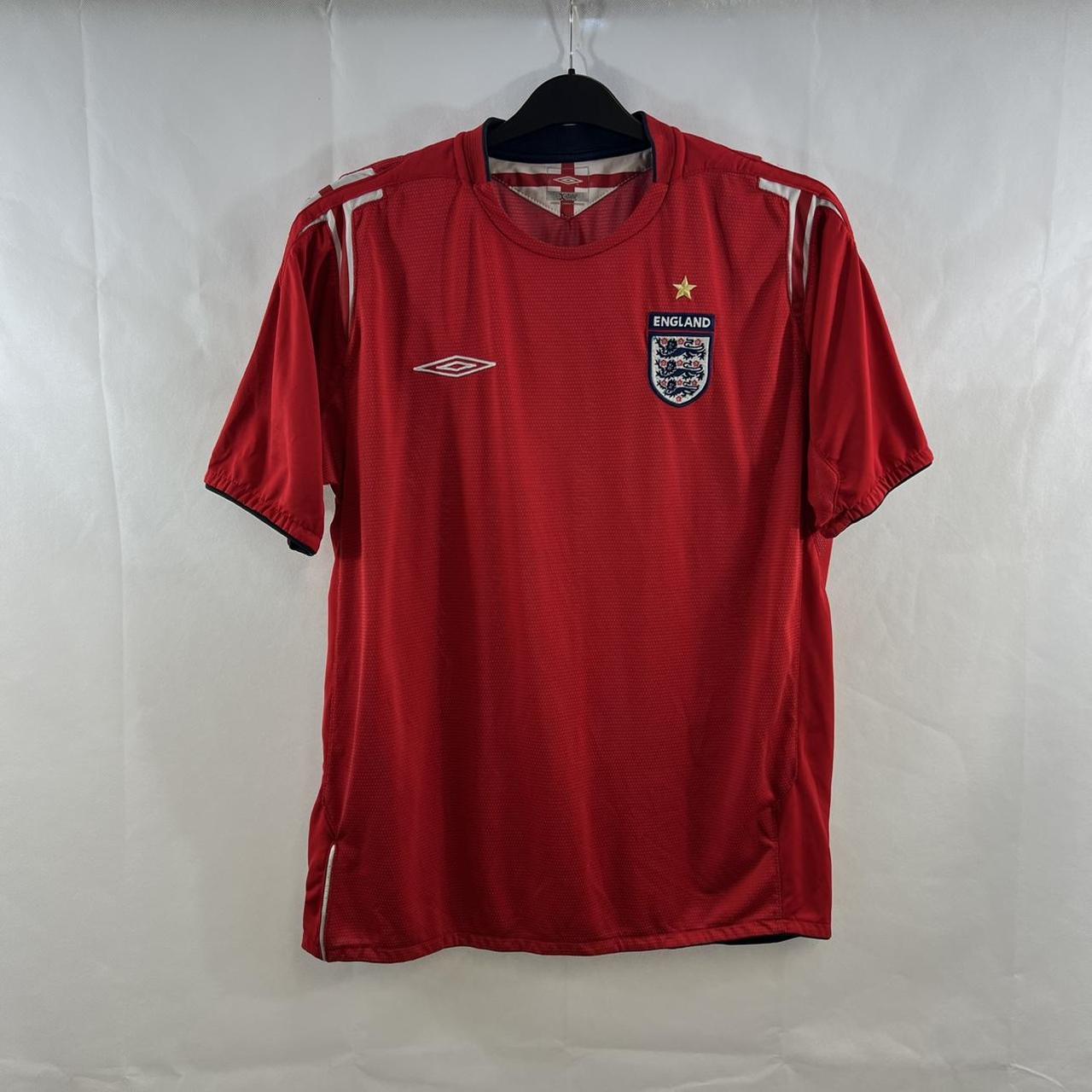 England Away Football Shirt 2004/06 Adults Large... - Depop