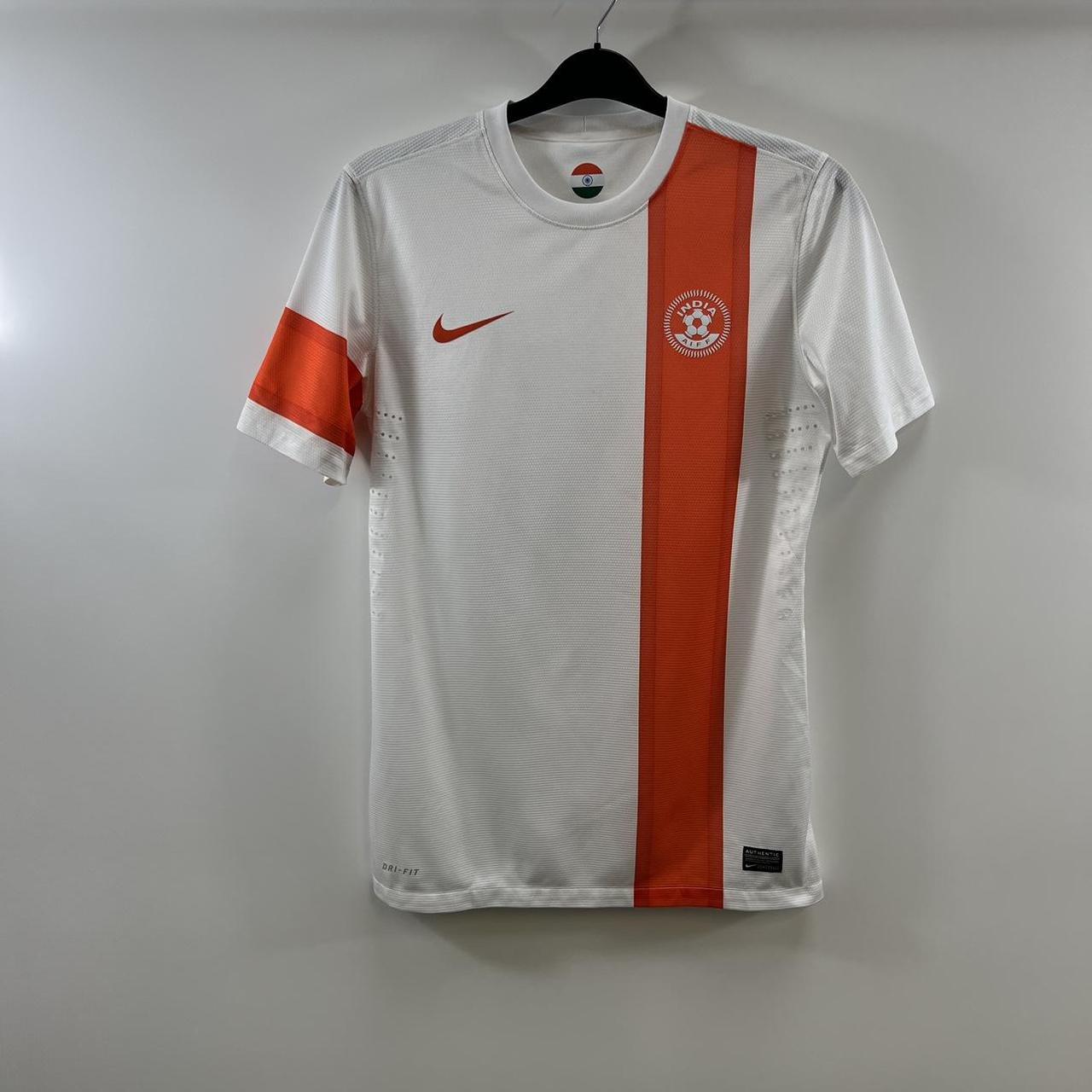 India Player Issue Away Football Shirt 2013/14... - Depop