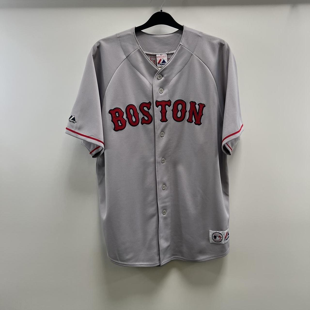 Boston Red Sox Ortiz 34 Away Baseball Jersey 2000's - Depop