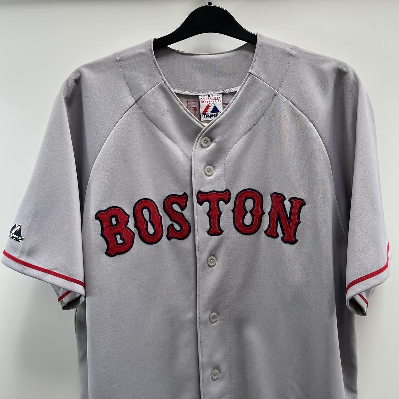 Women's Boston Red Sox alternate jersey from - Depop