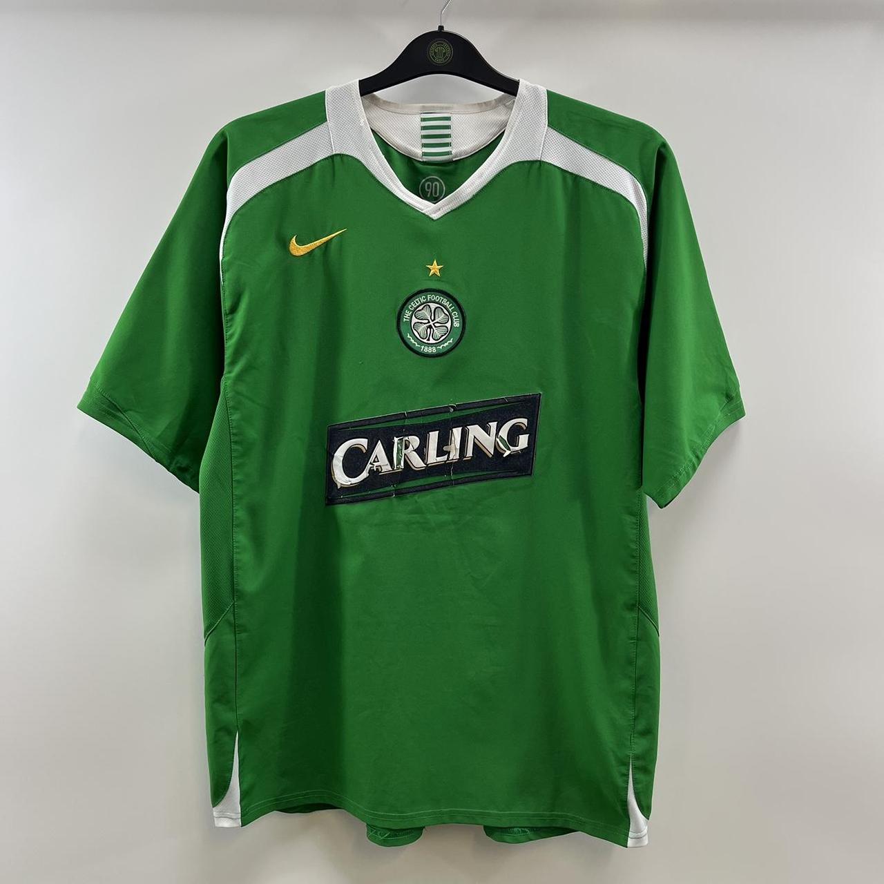 Celtic FC 2005-2006 Home Soccer Jersey Footbal Kit Nike Total 90