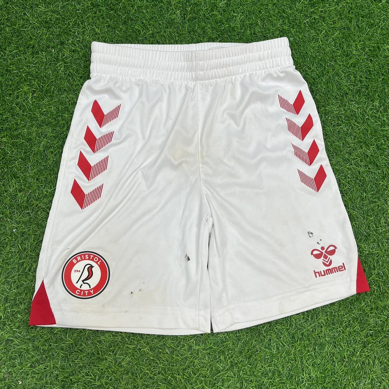 Bristol City Home Football Shorts 2020/21 Children’s... - Depop