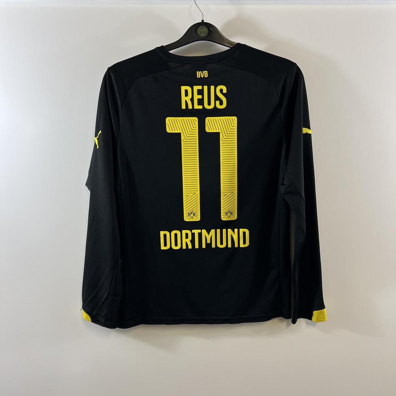 Long Sleeve Bvb Reus Jersey Football Dortmund Reus Shirt Champions