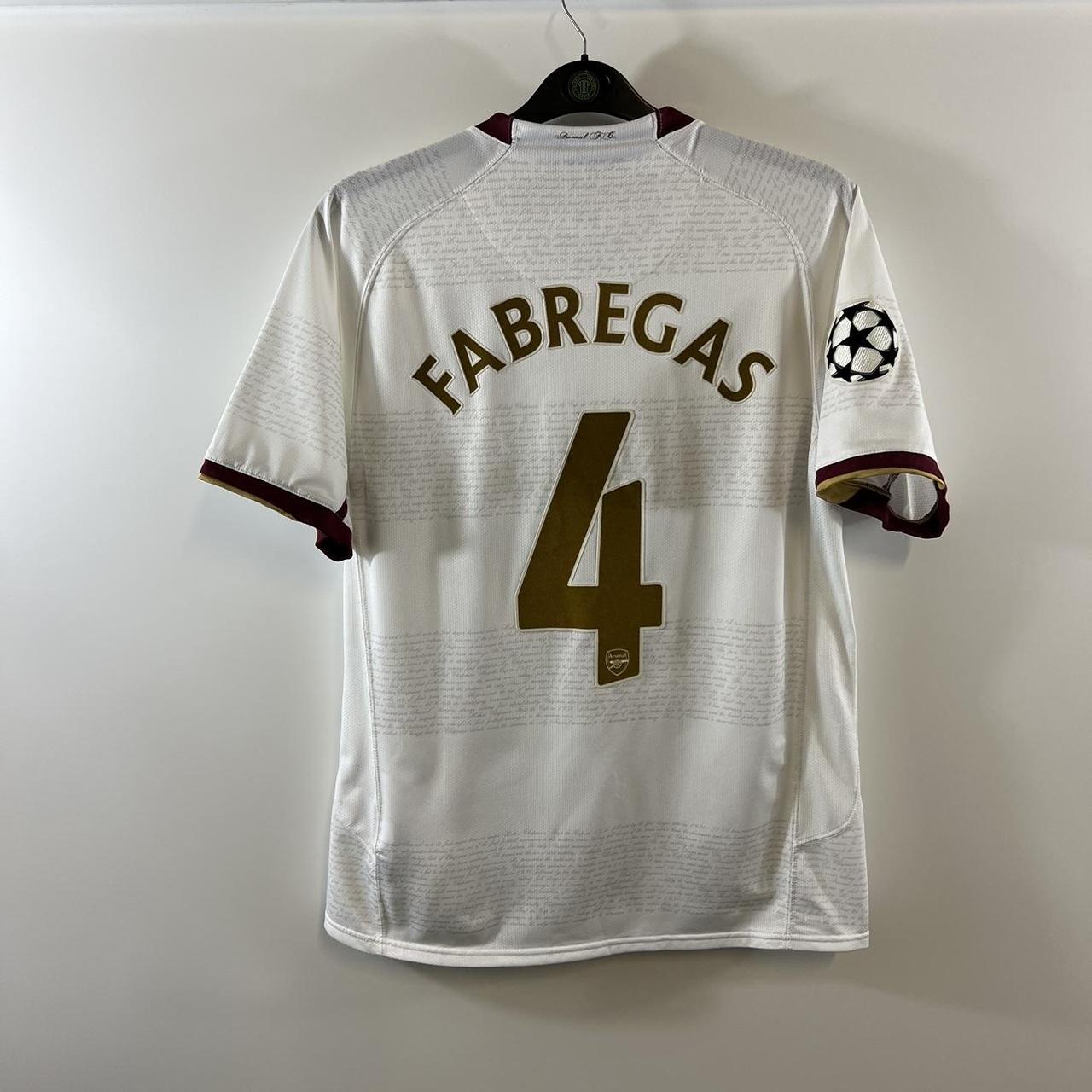 Arsenal best sale fabregas jersey