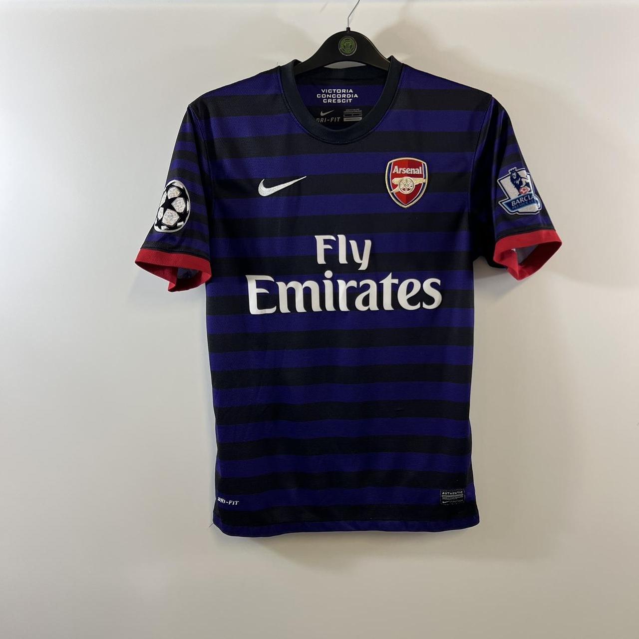Arsenal Vermaelen Away Football Shirt Depop