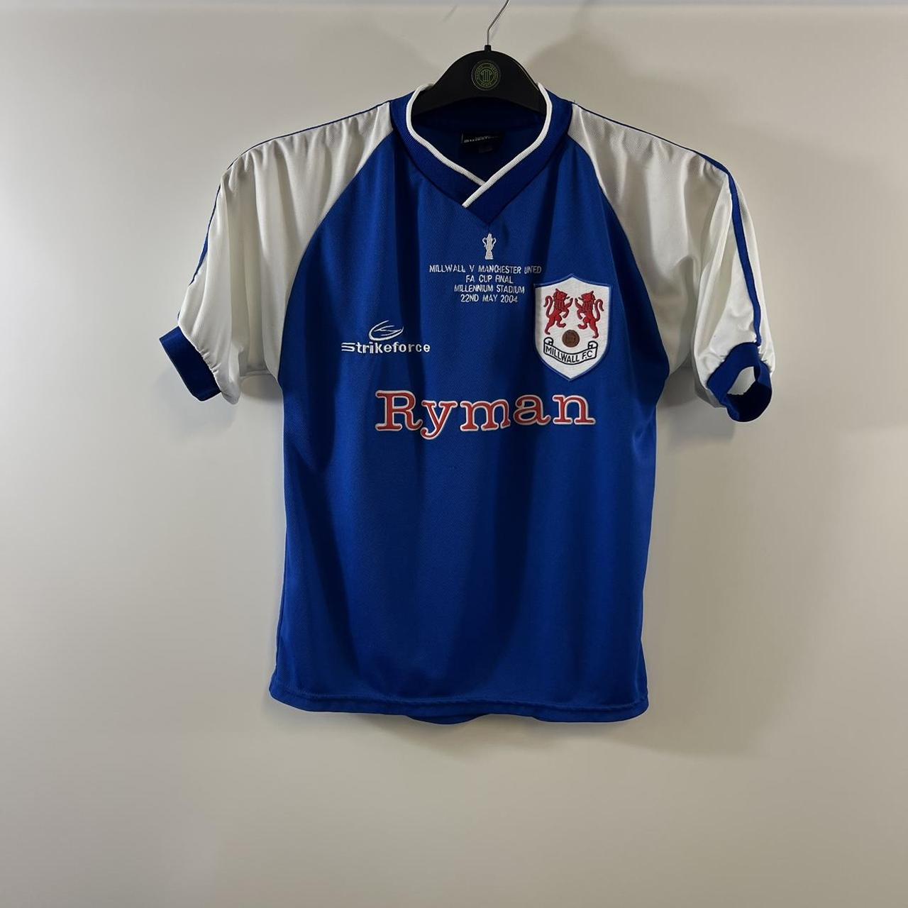 Millwall FC FA Cup Final 2004 ホームシャツ Millwall FC FA Cup Final 2004 ホームシャツ Millwall Home football