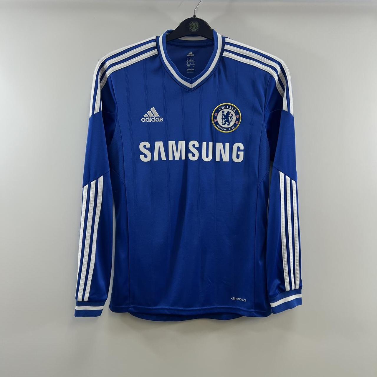 Chelsea L/S Home Football Shirt 2013/14 Adults Small... - Depop