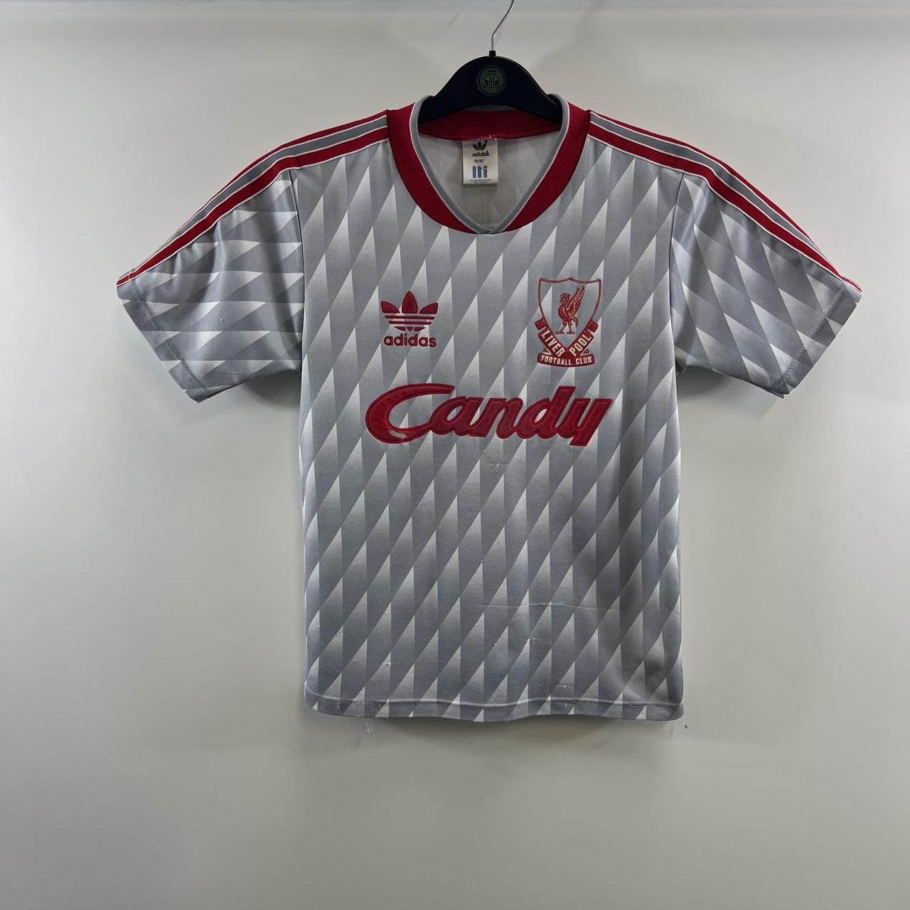 Liverpool Away Football Shirt 1989 91 Children s. Depop