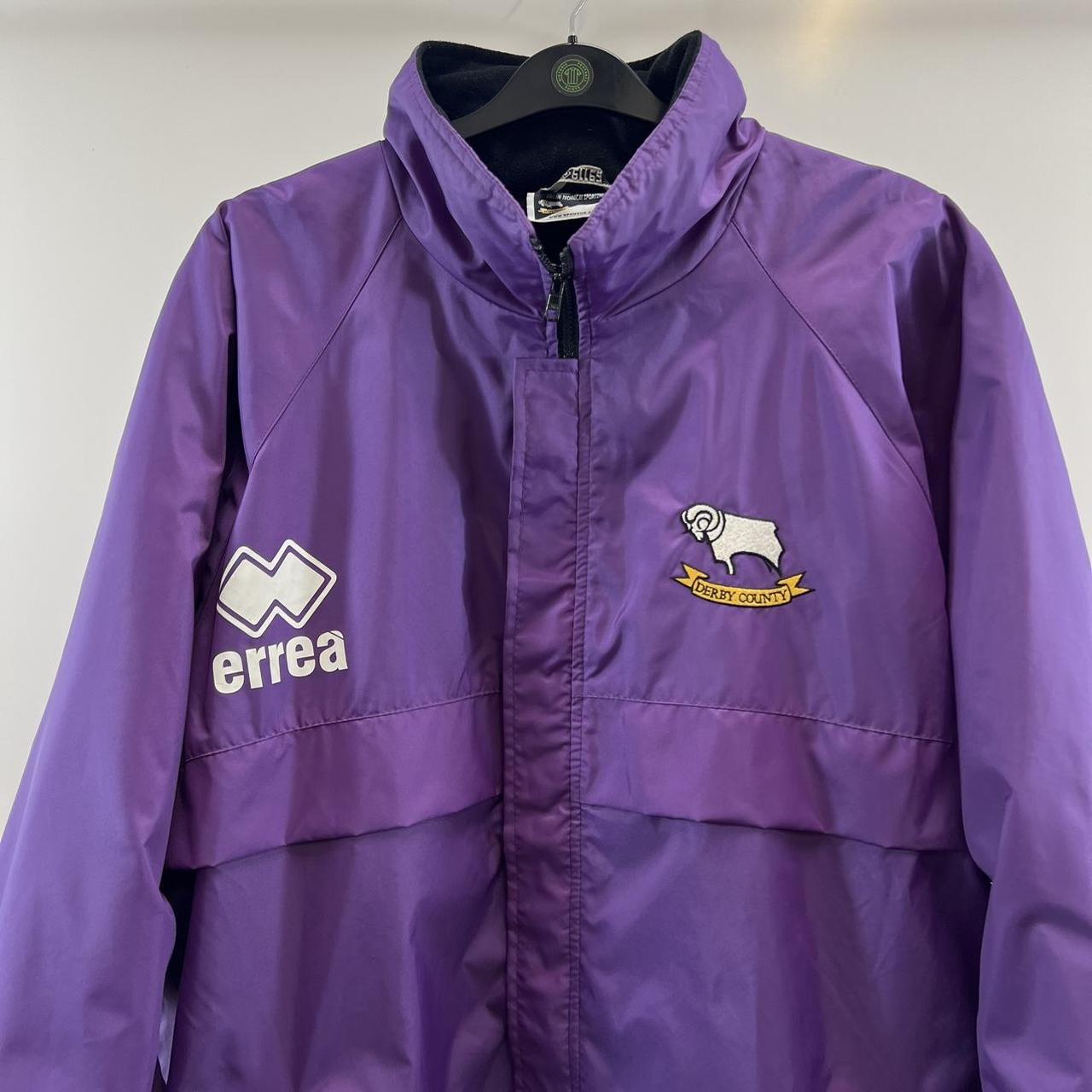 Derby County Bench Football Coat 2001/03 Adults