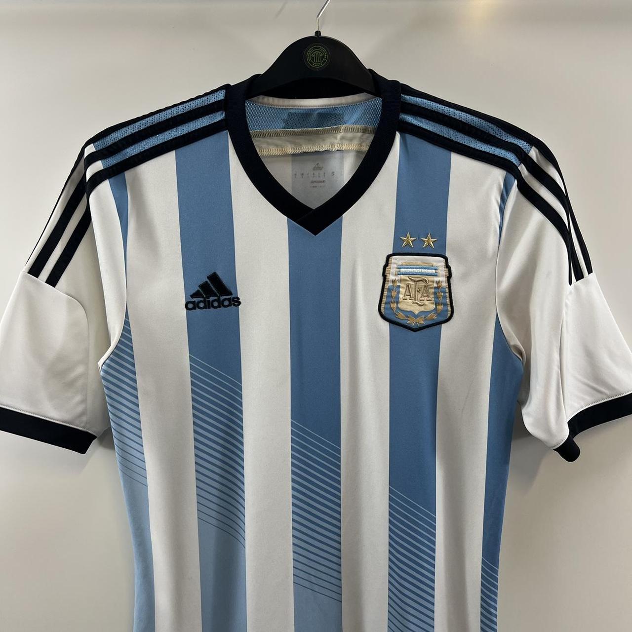 Argentina Home Football Shirt 2013 15 Adults Small. Depop