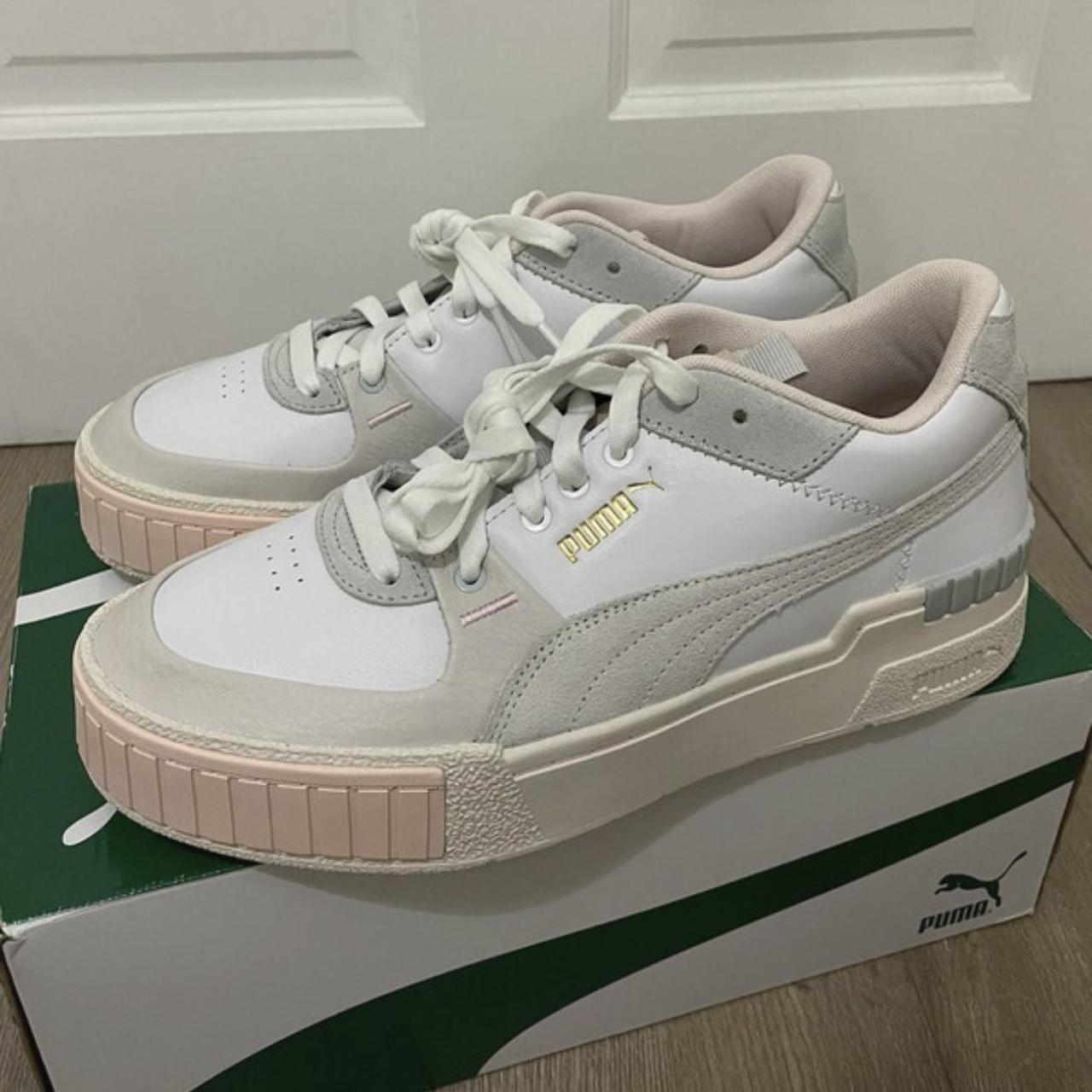 Puma cali sport chunky sneakers in pastel hotsell